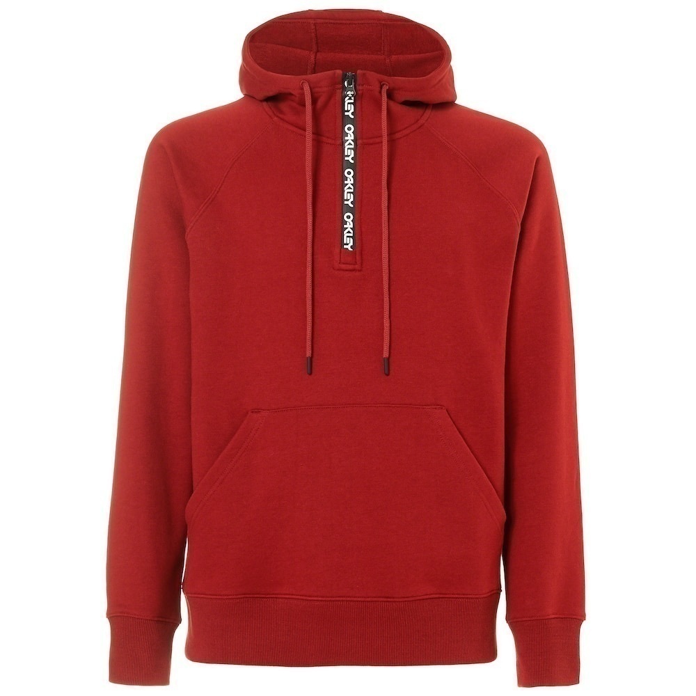 Oakley Street Logo Half Zip Fleece Mens L custom fit